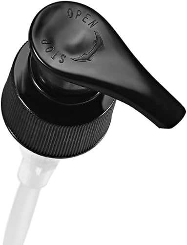 Miniatura 8 de uxcell Botella de bomba de aluminio de 2.7 oz2.7 fl oz con tapa de bomba negra, botella de viaje vacía recargable para cocina y baño, 4 unidades