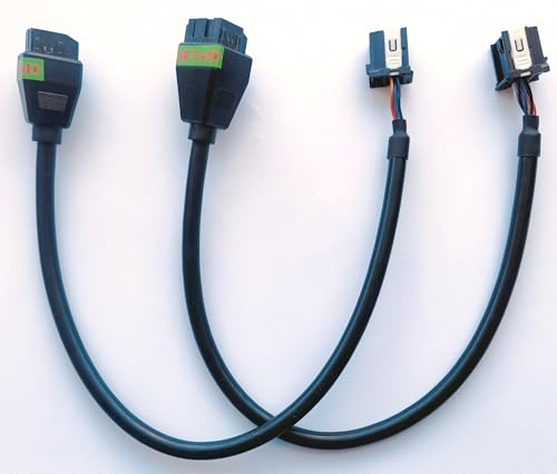 Genérico Bypass Adaptadores de Pasarela de Derivación 12pin+8pin para Vehículos FCA a Partir de 2018, Cables de Extensión de Diagnóstico OBD