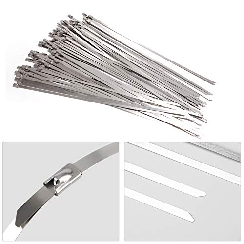 Hon & Guan Confezione da 50 Fascette per Cavi in