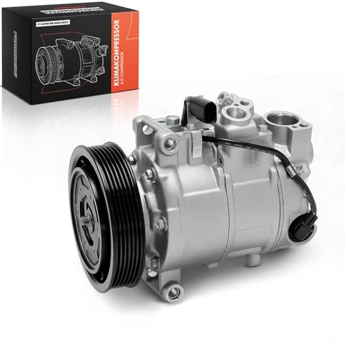Frankberg Compresor de aire acondicionado con embrague Gasolina Compatible con A4 8EC/8K2/8ED/8K5 A5 8T3/8F7/8TA A6 4F2/4FH/4F5/4GH/4GJ Q5 8RB Replace# 4F0260805H, aceite premezclado