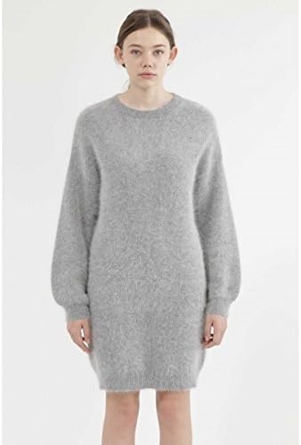 Amazon ジルスチュアート Jillstuart マリーアンゴラニットワンピース Gray M セーター 通販