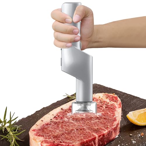 Electric Meat Tenderizer, Handheld Cordless Electric Heavy Duty Meat Tenderizer Hammer, 37 Stainless...