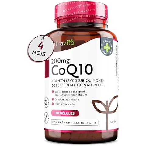 Coenzyme Q10 200mg Nutravita Cover