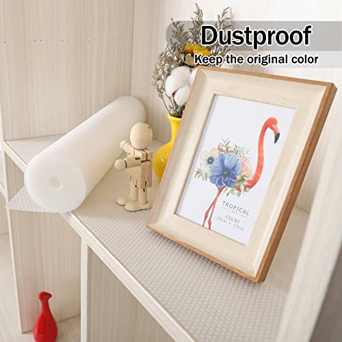 Pabusior Thicken Wire Shelf Liner - Heavy Duty Pantry Shelves Liners 13.5 X 157 Inch, Translucent Liners For Metal Shelving, Easy Cutting Clear Drawer Liner #TOP3