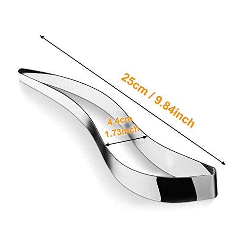 304 Stainless Steel Cake Slicer Cake Server 10inch Length,Pie and Pastry Cutter Slicer Server Pie Knife Cake Divider Tools(2 Pieces) - Thumbnail 3