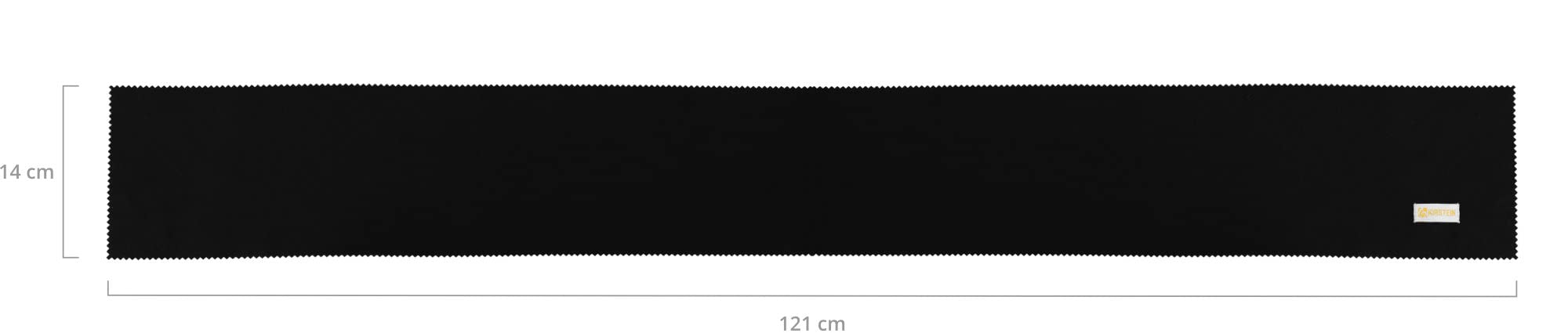 Tapis de Clavier Modèle “Kirstein” - Protection anti-poussière en feutre de haute qualité - Tapis pour piano, queue et piano numérique - Noir