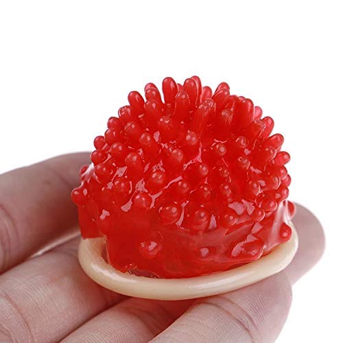 Image of Goorgasm Premium Latex Condoms, Extra Dotted (Pack of 2)
