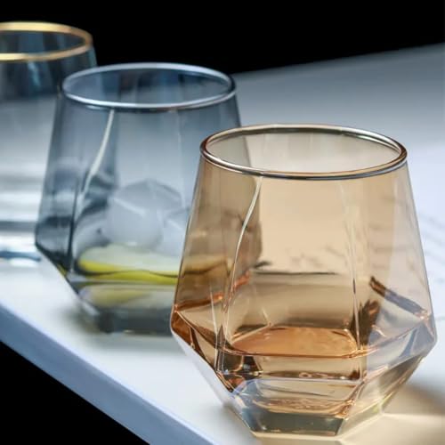 Image of PrimeWorld Water & Juice Glass Set of 6 (300ml) | Premium Crystal Clear Drinking Glasses | Heavy-Bottom, Break-Resistant, Dishwasher Safe Glassware for Water, Juice, Cold Drinks & Everyday Use