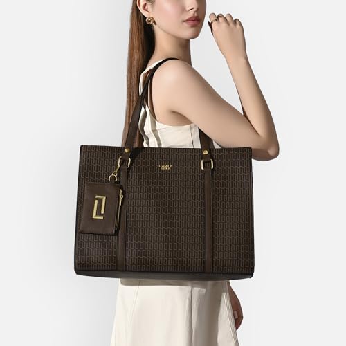 Image of Lavie Luxe Women's Workbox Tote Bag | Tote Bag for Work | Ladies purse | Stylish Shoulder Bag | Gift for Women