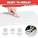 Simetufy 8x10 Inch Stretched Canvas for Painting, 10 Pack 100% Cotton Professional Blank Art Canvas Using Acrylic Paint or Oil (Pre-Primed)