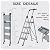 XinSunho 4 Step Ladder, Foldable Step Stool Ladder with Handrails & Tray, 660 lbs Heavy Duty Wide Pedals, Sturdy Steel Folding Ladder for Kitchen, Home, and Household Use(Silver, 4 Step)