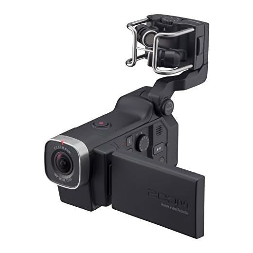 Zoom Q8 Handy Video Recorder, 3M High Definition Video, Stereo Microphones Plus Two XLR/TRS Combo Inputs, Four Tracks of Audio Recording, for Recording, Music, Video, Youtube Videos, Livestreaming