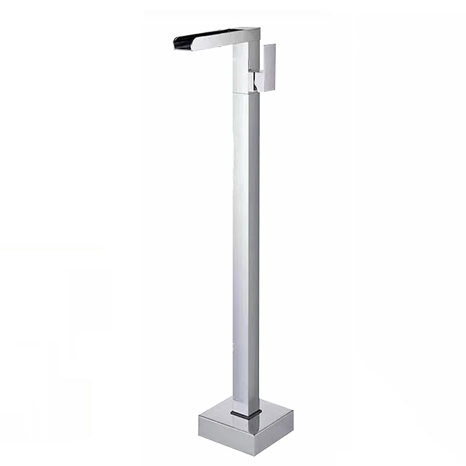 Robinet Cascade monté au Sol pour créer une ambiance spa dans votre bain