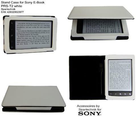 Schwarzes Case für Sony PRS-T3 - bestes Case Hülle Etui Tasche für Sony E-Book Reader Elektronisches Buch mit Schlafmodus Funktion und integriertem Ständer für PRS T3 - schwarz