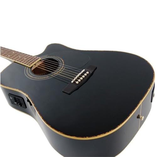 Image of Cort AD880CE Cutaway Electro Acoustic Guitar with Gig-Bag, Polishing Cloth, Strap, Picks & E-Book - Black