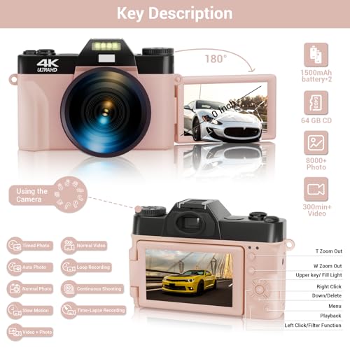 Smartklik R10 4K Digital Camera For Photography thumb #3