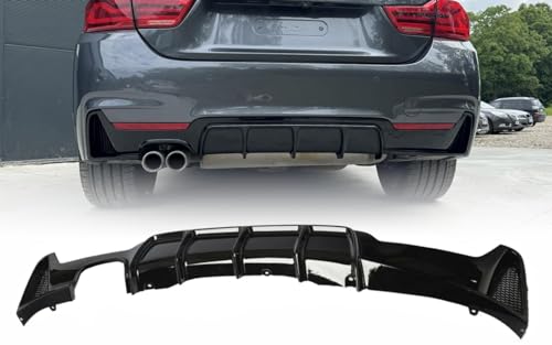 Diffuseur arrière Performance Tuning MpTuned F32 F33 F36 Noir Brillant Finition Premium