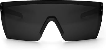 Heat Wave Visual Performance XL Lazer Face Z87+ Sunglasses in Black Polarized