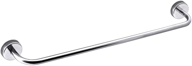 Kapitan Stainless Steel Towel Bar Rail - 60 cm / 23.6 inches 3M Self Adhesive OR Screws Mounting Bathroom Kitchen Rack INOX 18/10, Polished Finish, Made in EU, 20 Years Warranty