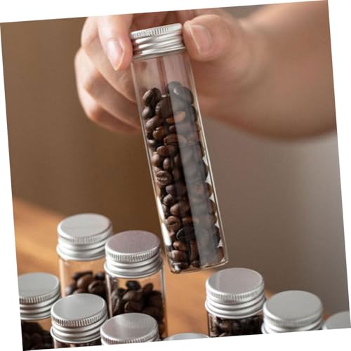 Tubos de vidrio para almacenamiento de café Zerodeko con base miniatura 7