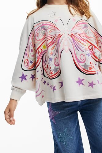 Desigual Girls' Sweat_Butterfly4