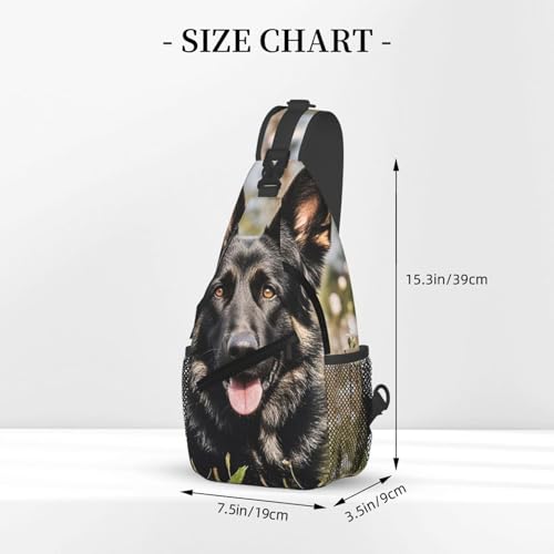 Sling Bag Crossbody Shoulder Bag Cross Chest Bag Colorful Clouds in the Sky Sling Backpack Travel Hiking Daypack2