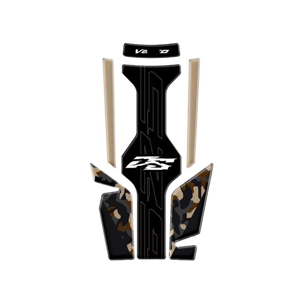 Autocollants de réservoir moto Valico DS625X pour voyage et pistes tout-terrain