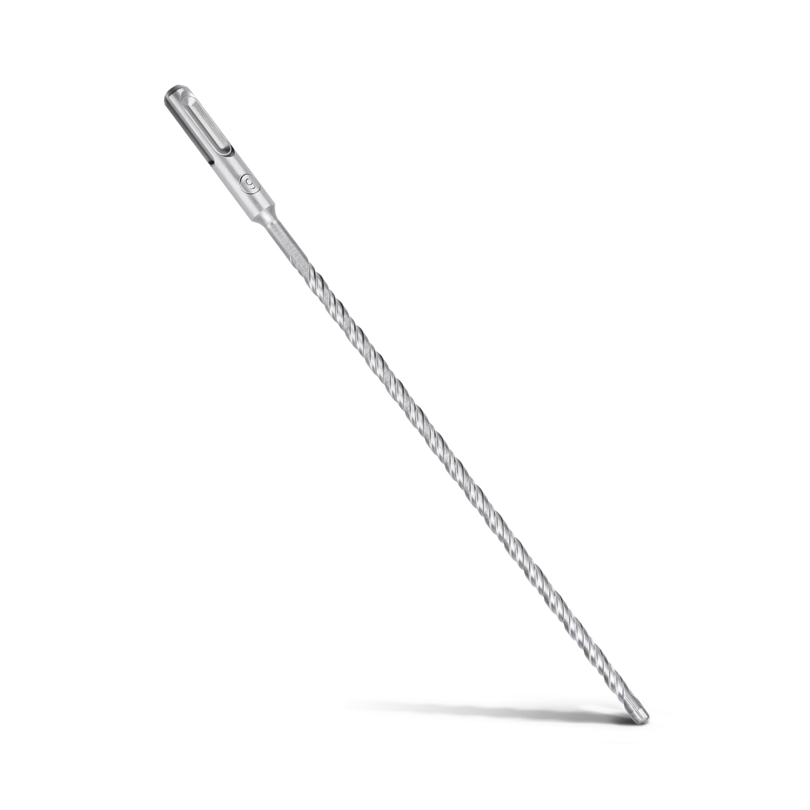 SDS Plus Broca para hormigón 6 x 260 mm, con 4 cortes de carburo y doble rosca, para hormigón, piedra, piedra natural