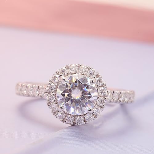 Ficha técnica Skcess Anillo de oro blanco de 14 K 18 K Eternity Anillo Promise elegante anillo con 4 dientes para mujer 16 Metal precioso Diamante sintético - Fernando Cortés