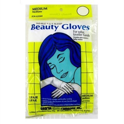 Beauty Gloves (Cotton) Reg/Med (12 Pieces)