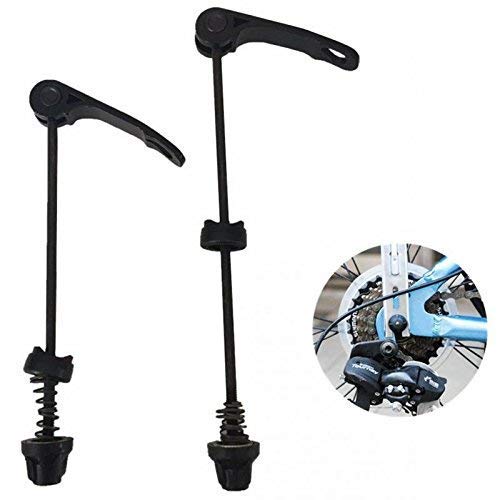 Bicycle Rear Hub Quick Release, Wheel Skewer Parts, 1 Pair, Black Amazon.in Car & Motorbike