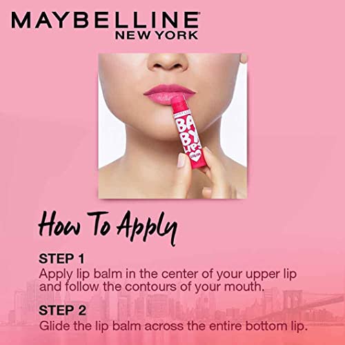 Maybelline New York Lip Balm, With SPF, Moisturises and Protects from the Sun, Pink Lolita & Baby Lips Cherry Kiss, Baby Lips, Pink Lolita, Cherry... - Image 5