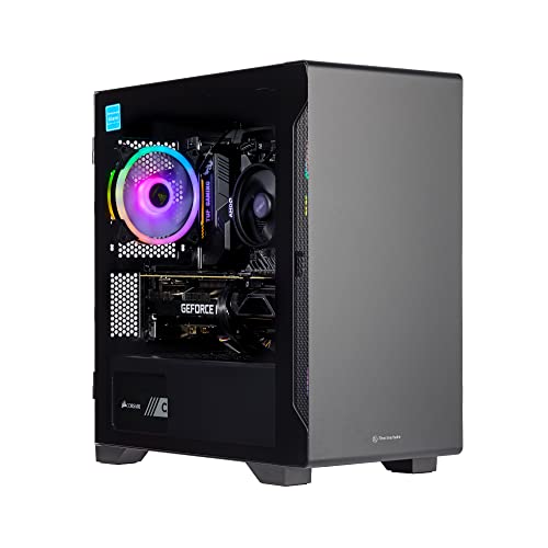 Image of Velztorm Erebix Custom Built Gaming Desktop PC (AMD Ryzen 3 3100 4-Core, GeForce RTX 3070, 64GB DDR4, 8TB PCIe SSD, 750W PSU, WiFi, USB 3.2, HDMI, Win 10 Pro) VELZ0056