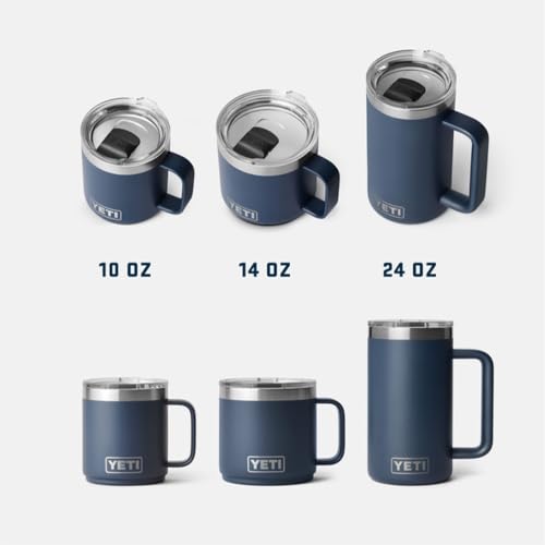 YETI Rambler 24 oz Ceramic Lined Stackable Mug, Tropical Pink - image 6