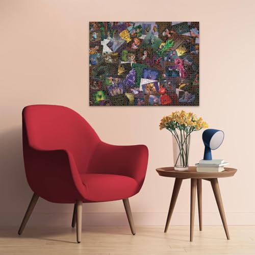 Ravensburger - Puzzle 2000 pièces - Puzzle Adultes - Dès 14 Ans - Les Méchants Disney - Collection Disney Villainous - Puzzle de qualité Premium fabriqué en Europe - 16506