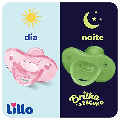 Lillo Kit De Chupeta 100% Silicone Calming... glide