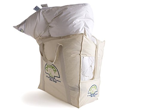 Couette duvet d'oie hongrois lit double Daunex Sestriere pour des nuits d'hiver cocooning