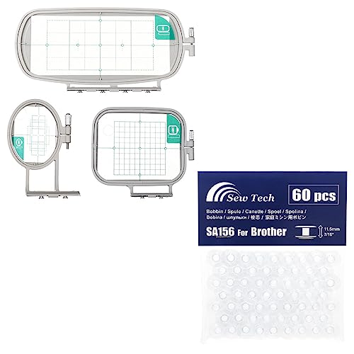 Sew Tech 3in1-A Embroidery Hoops Set for…