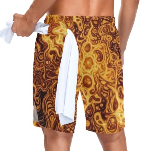 Short de sport 2 en 1 pour homme avec doublure de compression respirante