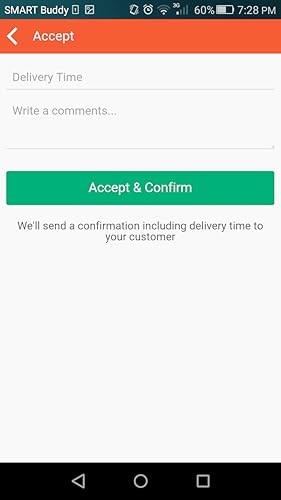 Restaurant app Miam Africa