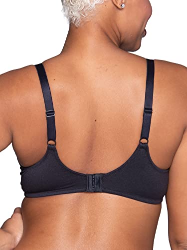 Vanity Fair Womens Maternity Nursing for Breastfeeding Wireless Or Underwire Bra, Underwire - Black, 34D US - image 5