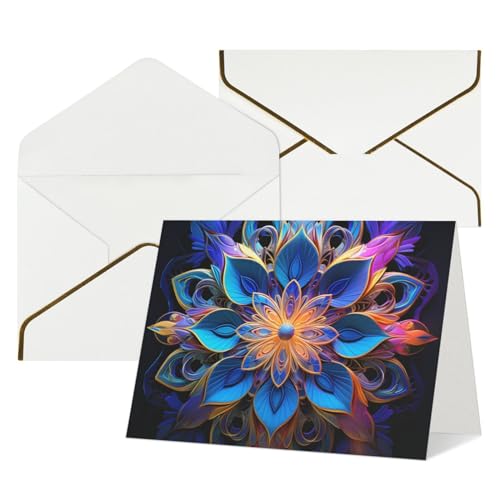 Cartes Thinking of You à offrir lot de 12 papeterie bohème