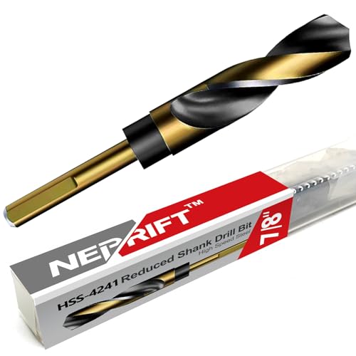 7/8 Inch Drill Bit Reduced Shank High Speed Steel 4241 for Metal and Steel