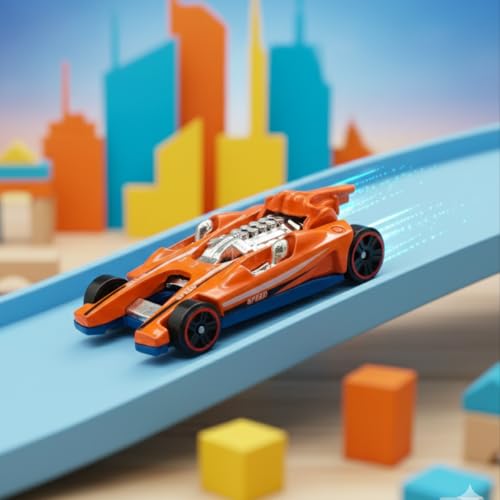 Image of GENIE'S TOY BUS 1:64 Scale Die-Cast Racing Car I Sports Car with Free Wheel Mechanism I Premium Metallic Finish I Kids Collectible Toy for Ages 3+ I Best Birthday Gift for Kids