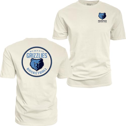Image of Blue 84 NBA Unisex-Adult NBA Officially Licensed T-Shirt Ringspun Front /Back Ivory
