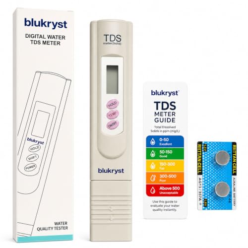 Image of TDS Meter for Water Testing 0-999 ppm LCD Display With Temperature Mode | TDS Meter For Water Testing Best Quality With ±2% High Accuracy | TDS & Tempreature Checker For Water Switch Mode Button