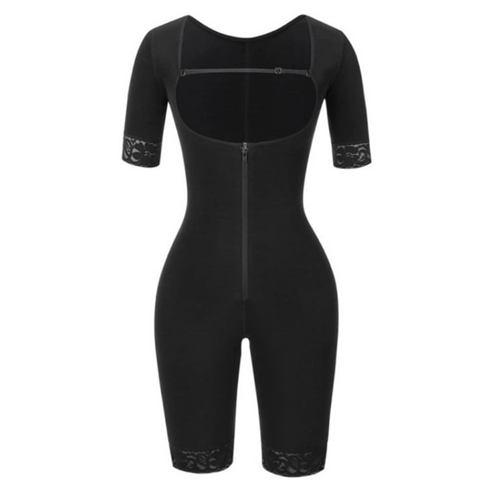 Generico Intimo Modellante in Lattice, Corsetto Post-Parto | Design A Forma Di U Che Solleva Il Seno, Appiattisce Efficacemente Laddome E Solleva I Glutei (Black 6XL)