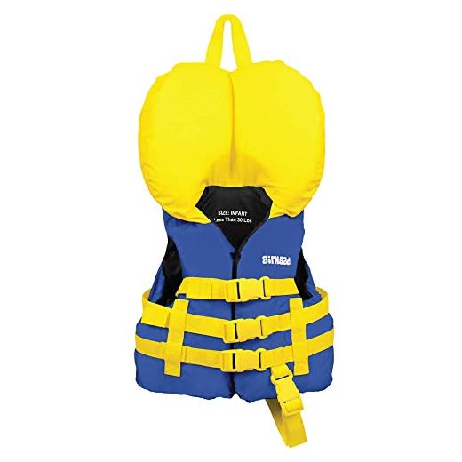 Airhead Infant General All Purpose Life Jacket for Infants under 30lbs, US Coast Guard Approved