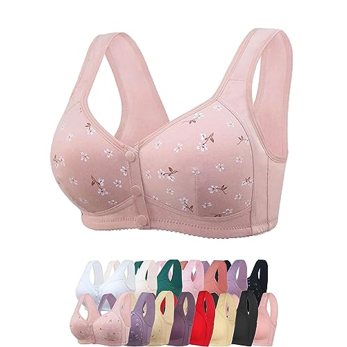 Image of Daisy Bra for Seniors, Front Snap Closure Bras, Front Snaps Daisy Bras for Older Women