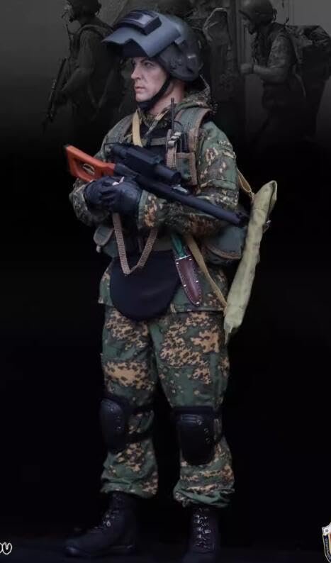 Amazon | 「AC」UJINDOU1/6 男性 ミリタリー TsSN FSB at Beslan